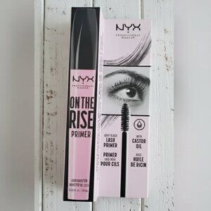 NYX On The Rise Lash Primer OTRLB01 Gray Black Lash Booster With Castor Oil